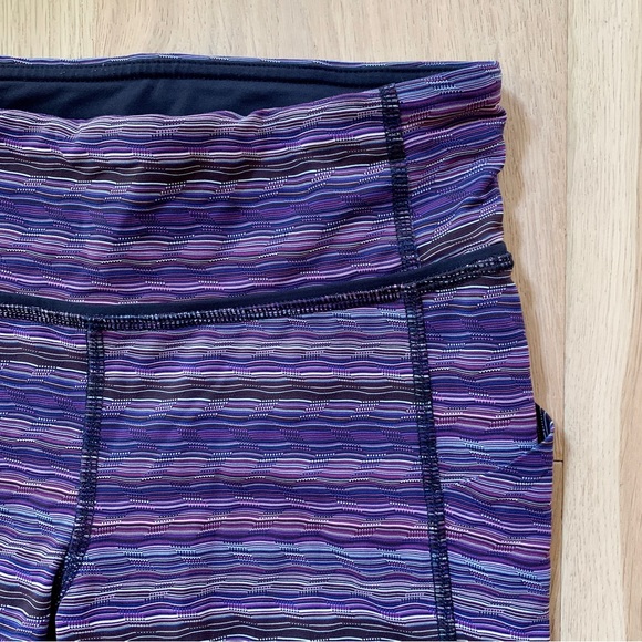 Lululemon Pace Rival Crop
Space Dye Twist Ultra Violet Multi / Naval Blue - Picture 6 of 9
